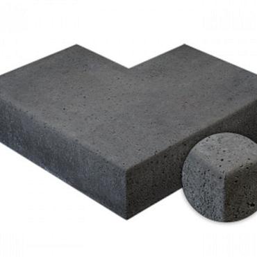 Oud Hollands TRAP HOEKSTUK 90° (40/20) BUITEN ANTRA. 60X60 CM