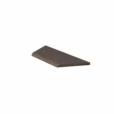 Schellevis ZWEMBADRAND HOEK LINKS (100/60X40X5 CM) TAUPE
