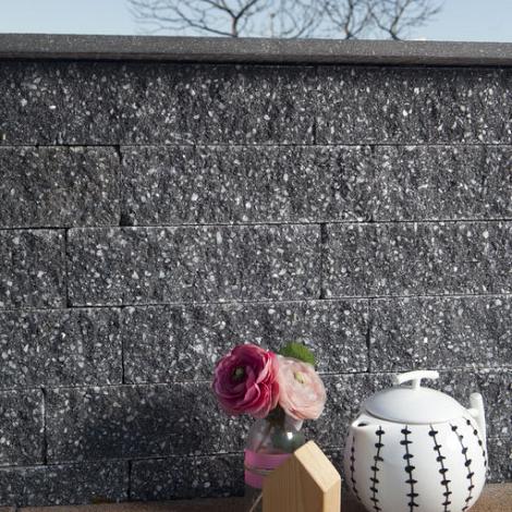 Gevelst. Rox 29x9x8,9 noors antraciet