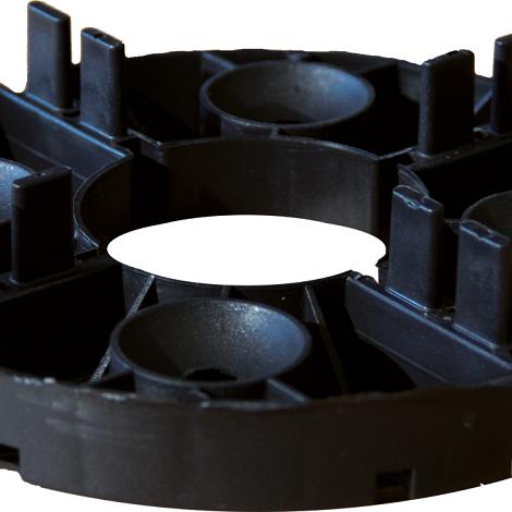 Tegeldrager Fisso 14mm vast