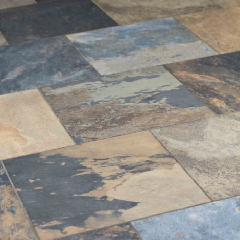 Keramiek Ardesie 60x60x2 Arcobaleno AD03