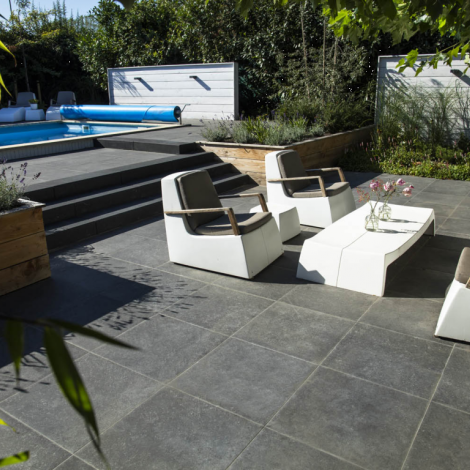 Keramiek Pietra Di Ceramica Monte 60x60x2 Ferro