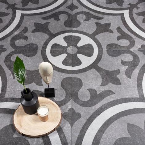 GeoCeramica® 100x100x4 Elios Decoro Fiori