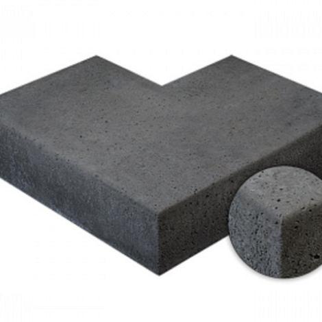 Oud Hollands TRAP HOEKSTUK 90° (40/20) BUITEN ANTRA. 60X60 CM