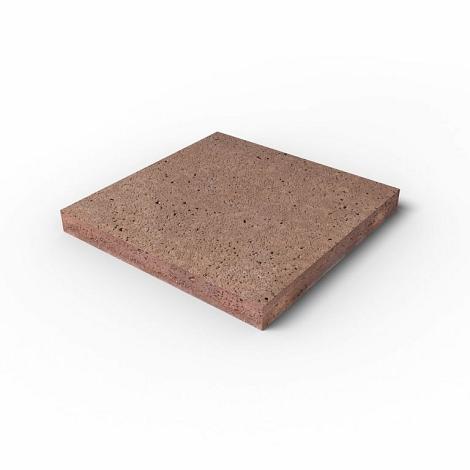 TEGEL 50X50X5 CM ROODBRUIN