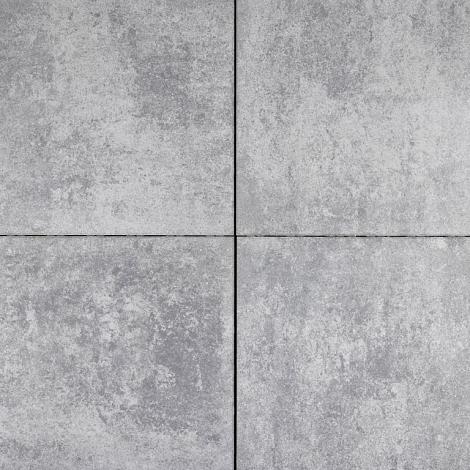 Trippel T 80x80x4 Grijs nuance