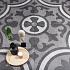 GeoCeramica® 100x100x4 Elios Decoro Fiori