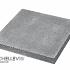 Oud Hollands 20X20X5 CM Grijs