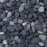 Beach Pebbles Zwart 5/8