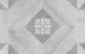 GeoCeramica® 60x60x4 Symbol Block Smoke