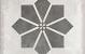 GeoCeramica® 60x60x4 Etoile Silver base
