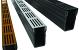 ACO Slim-Line met RVS rooster 100