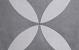 GeoCeramica® 60x60x4 Ambi. Antra Flower