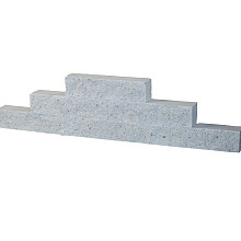 Gevelsteen Rox 37,7x9x8,9 Noors wit