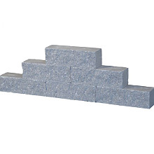 Gevelst. Rox 29x9x8,9 noors grijs