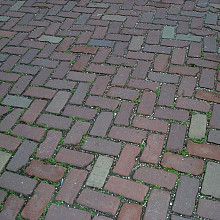 Oudgebakken klinkerkei
