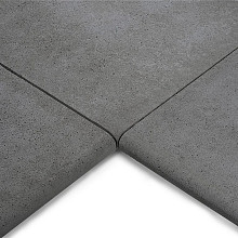 Oud Hollands ZWEMBADRAND HOEK (100X100X5 CM) Antraciet
