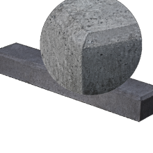 TRAPTREDE 100X40X20 CM ANTRACIET