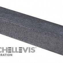 BETONBIELS MET FACET 100X20X12 CM CARBON