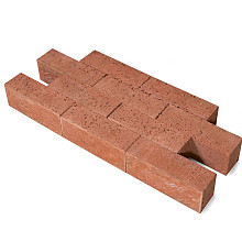 Oud Hollands Dikformaat 21X7X8 CM Roodbruin