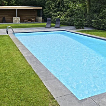 Oud Hollands ZWEMBADRAND 100X40X5 CM Grijs