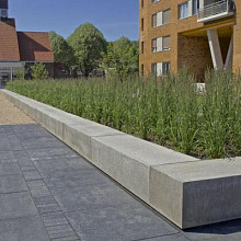 Oud Hollands ZITELEMENT 200X60X40 CM Grijs