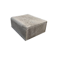 HALVE TRAPTREDE 50X40X20 CM GRIJS
