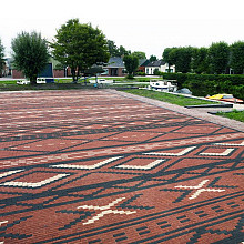 Gebakken bestrating