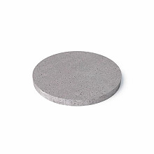 TEGEL ROND 100X8 CM GRIJS