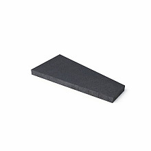 TRAPEZIUM 120X60/30X8 CM Antraciet