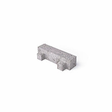 BETONKLINKER 40X10X10 CM MET NOK GRIJS